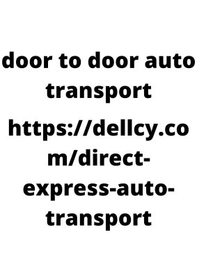 door to door auto transport