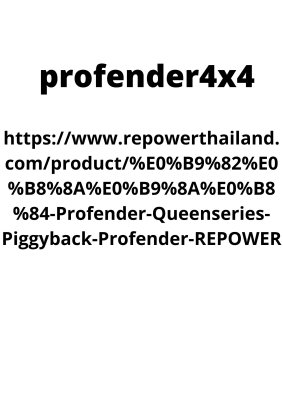 profender4x4