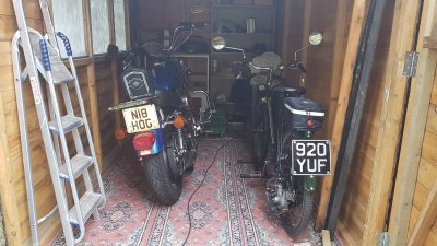 Harley 1200 and Cyclemaster