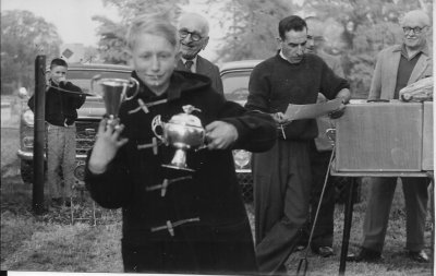 Lyndon with the Winners Cup