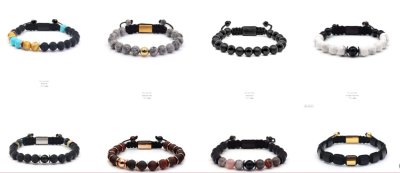 Mens Beaded Bracelets