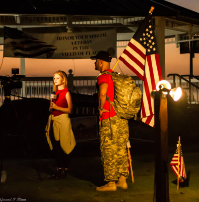 Liz from news 12 Vets Day interview 2020