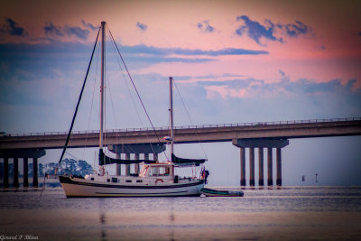 On the river front 