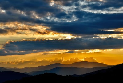 Smokies at Sunset