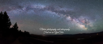 Milky Way panorama 