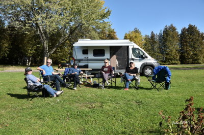 Camping Parc Farran, Ingleside, Ontario du 10 au 14 octobre 2019