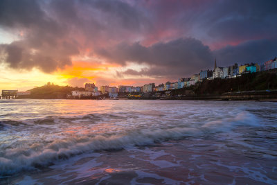 30. Tenby North Beach at Dawn.jpg