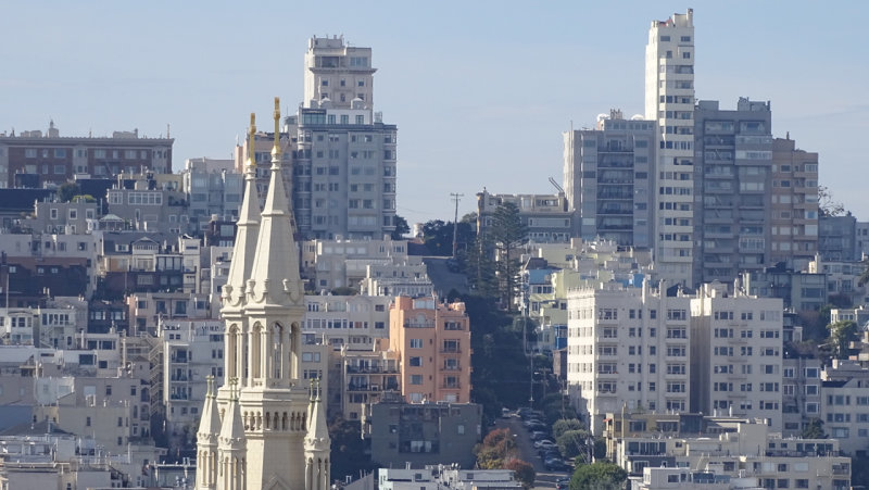 Saints Peter and Paul Church and Russian Hill