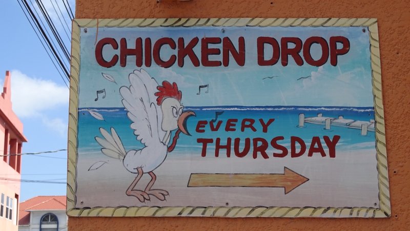 Not to be missed Chicken Drop