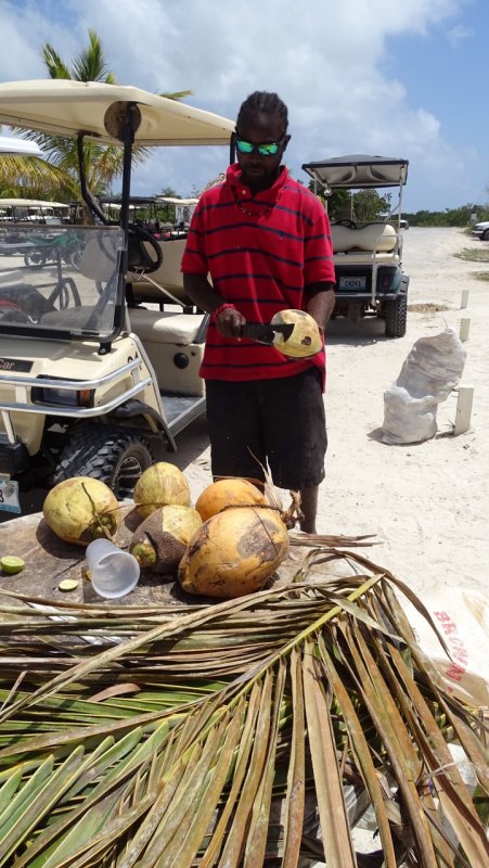 Secret Beach Coconut Rum Drink Vendor