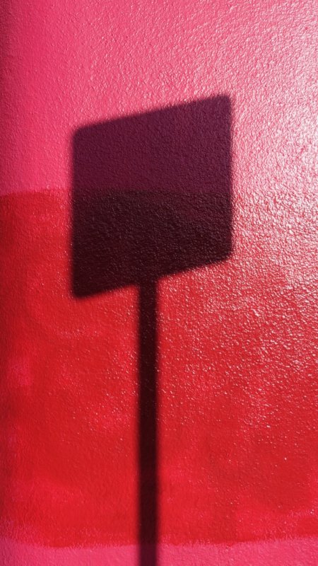 Shadow on Red