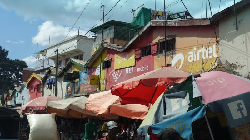 Anatananarivo Roadside Market