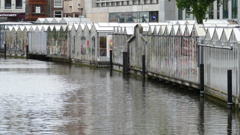 Bloemenmarkt along Singel Canal