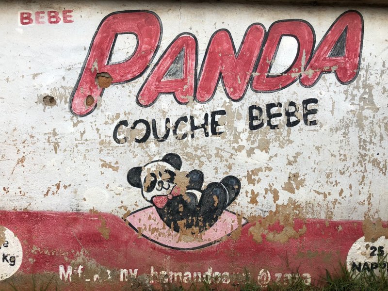 Panda Couche Bebe ad