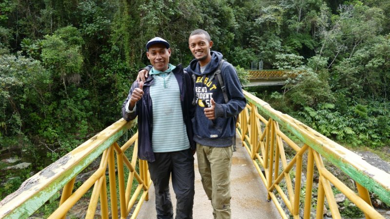 Our guides at Ranomafana National Park