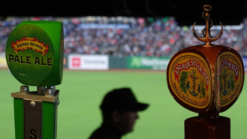 Oracle Park Beer Taps