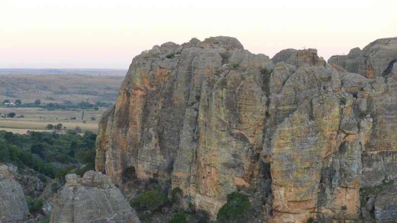 Isalo rocky landscape