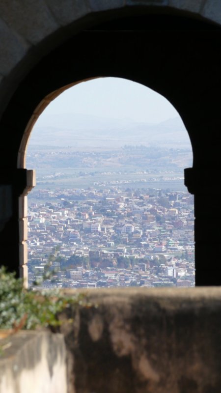 Rova of Antananarivo city view