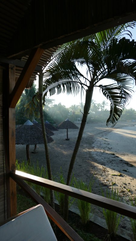 Our front porch on Nosy Be