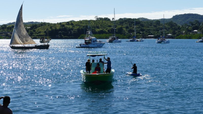 Vieux Port boat traffic, Hell-Ville, Nosy Be