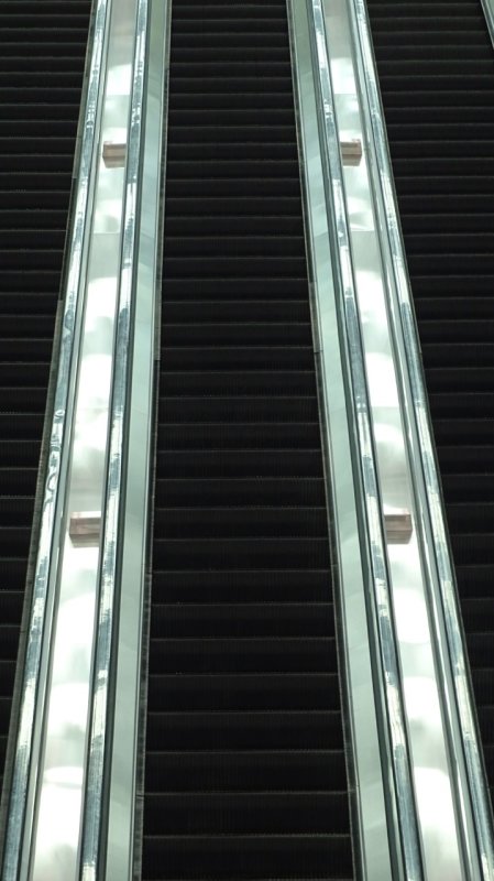San Francisco Transit Center Escalators