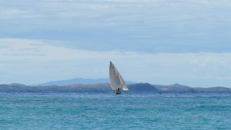 Nosy Be Wooden Sailboat