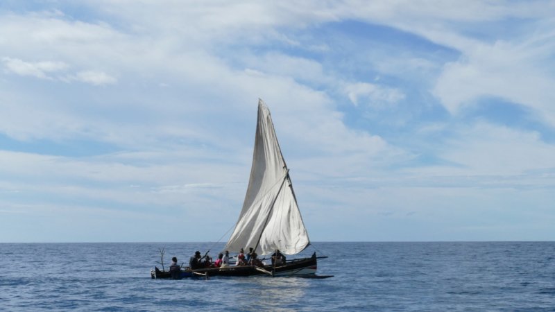 Boat near Nosy Be