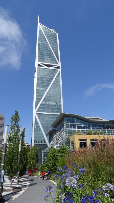 181 Fremont Street from Salesforce Park
