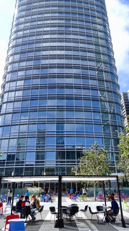 Salesforce Tower from Salesforce Park