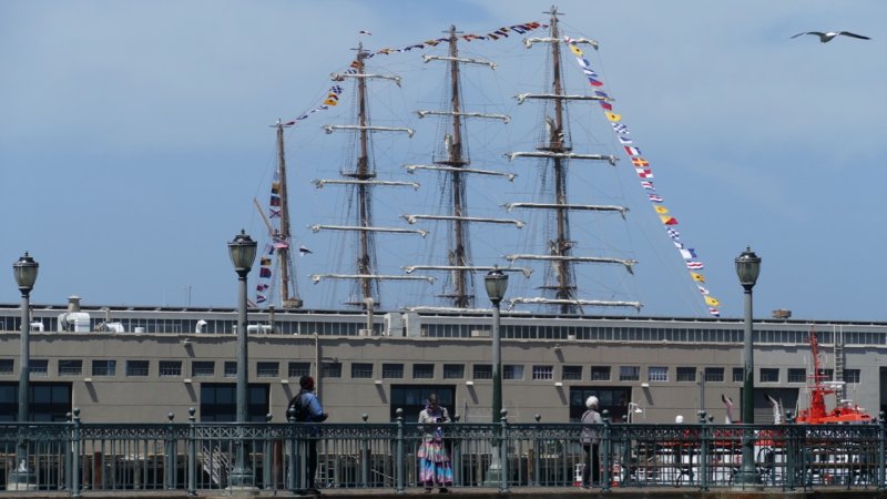 B.A.P Union moored at Pier 15