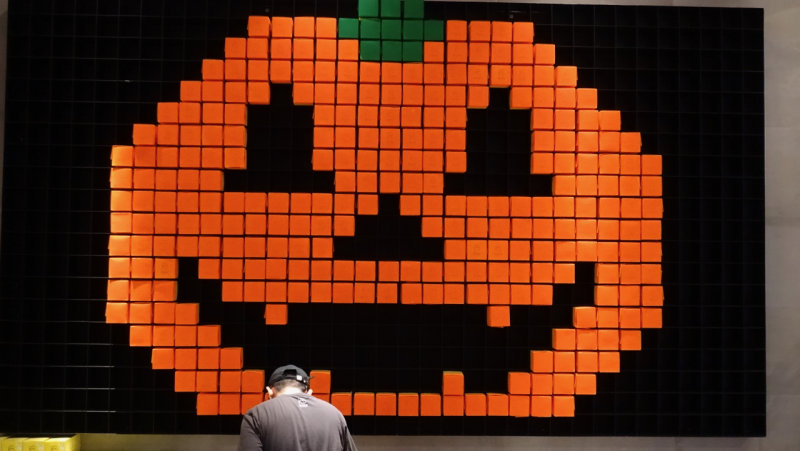 San Francisco Bake Cheese Tart Jack-o-lantern