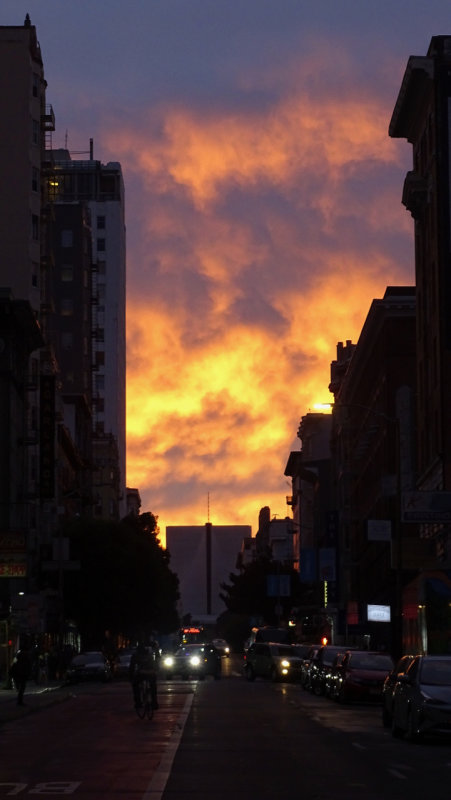 O'Farrell Street Sunset