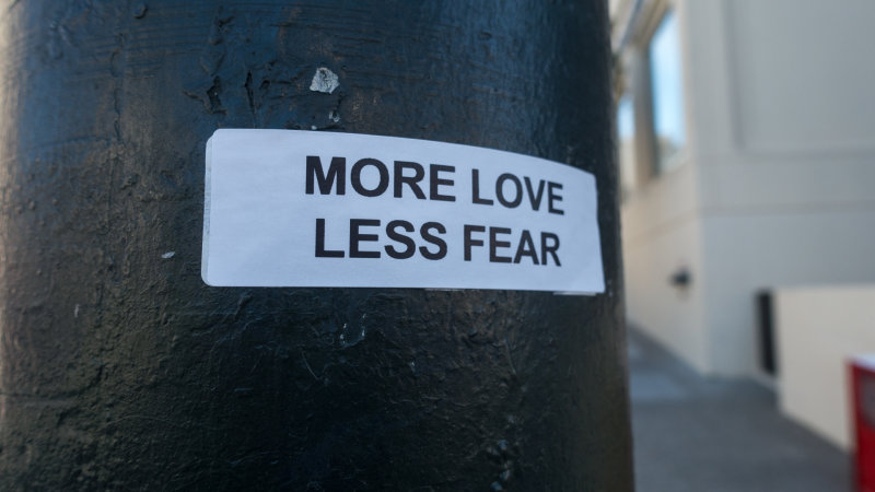 More love, less fear