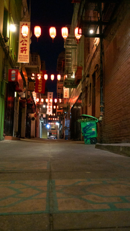 Ross Alley at Night