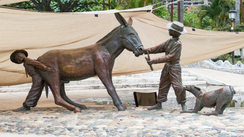 Burro Statue