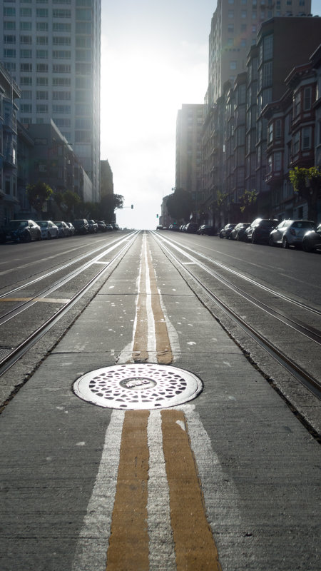 California Street Manhole Cover