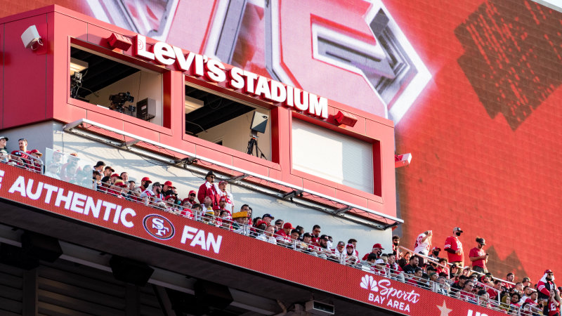 Levi's Stadium Press Booth