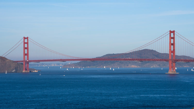 Golden Gate Bridge from Lands End