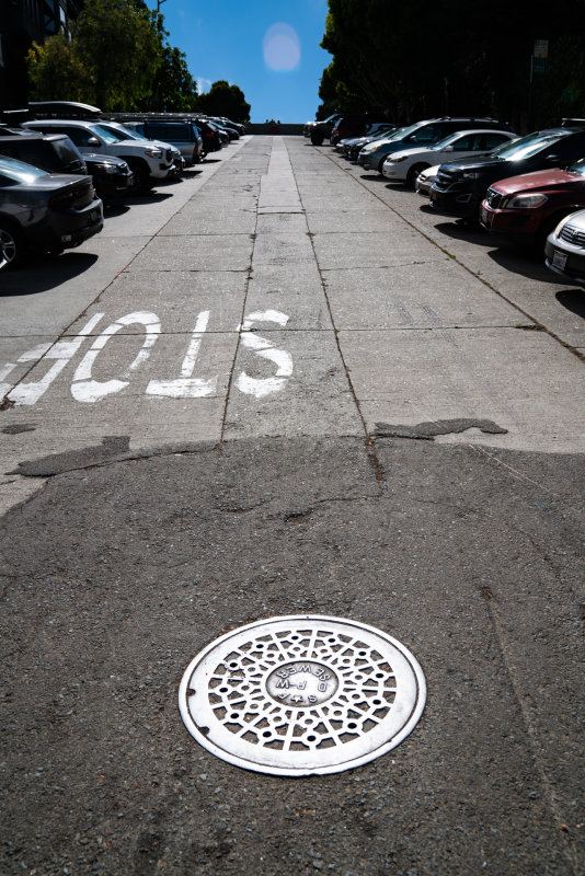 Broadway Street Manhole Cover