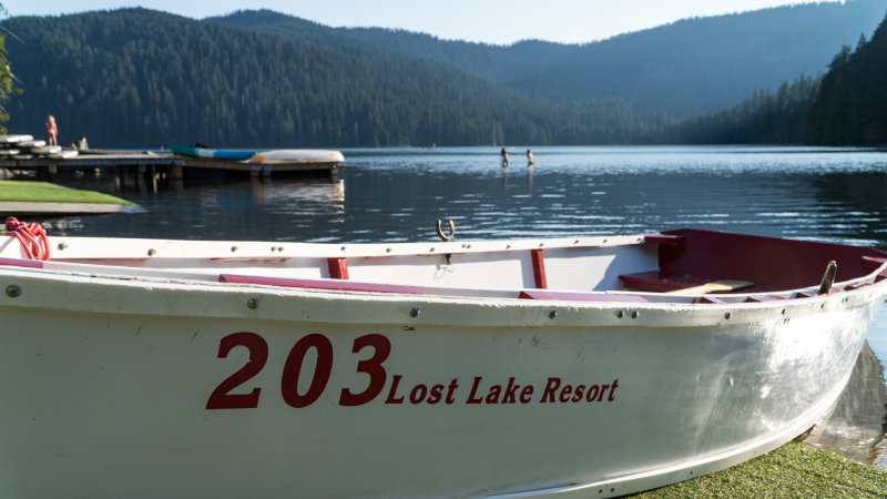 Lost Lake Resort Boat