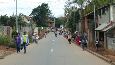 Ambalavao Madagascar Street Scene