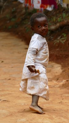 Little girl on Nosy Iranja