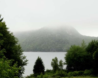 Cloud Cover on Mountain