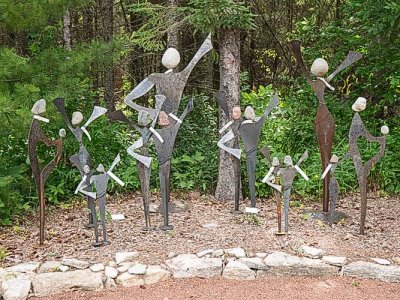 Dance Troupe Sculpture