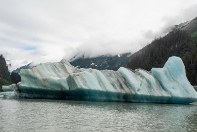 Large Muddy Iceberg from Glacier