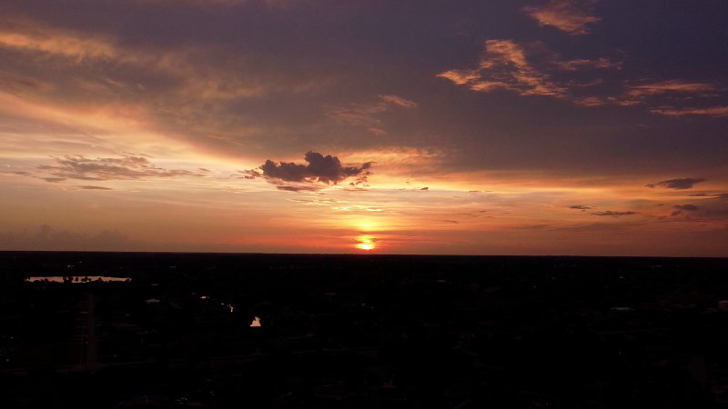 Drone shot from N. Ft Myers