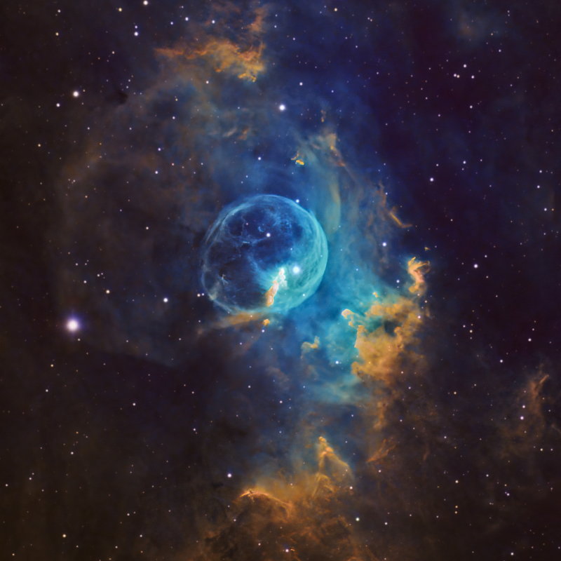 Bubble Nebula  Reprocessed