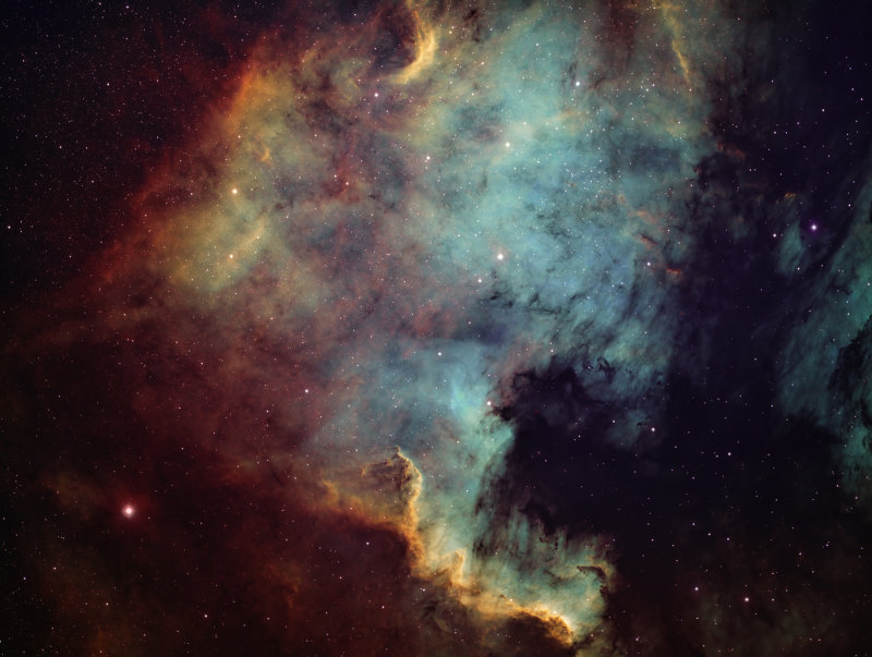 North American Nebula reprocessed