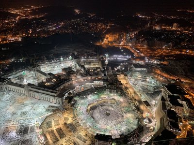 View from Makkah Clock Tower