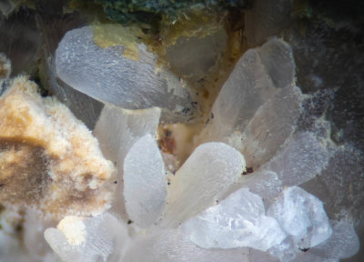 smithsonite crystals, Wanlockhead